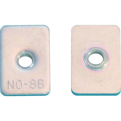 カメダ 角ナット ねじ径M10 50個 NO-10B