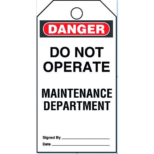 パンドウイット セーフティタグ DO NOT OPERATE PVT-44