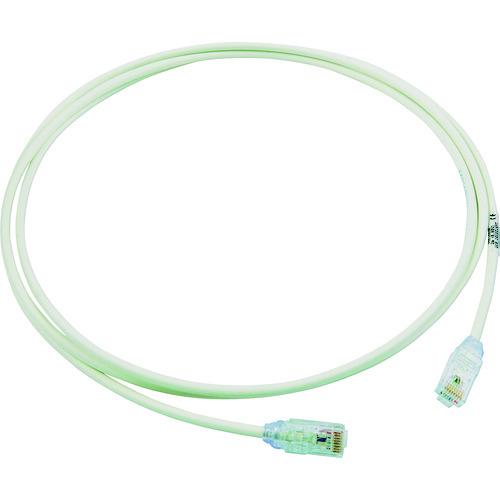パンドウイット カテゴリ6A細径パッチコード 0.5m オフホワイト UTP28X0.5M