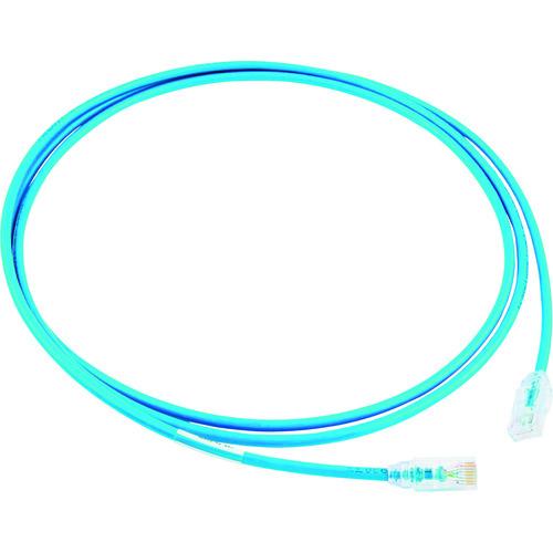 パンドウイット カテゴリ6A細径パッチコード 0.5m 青 UTP28X0.5MBU