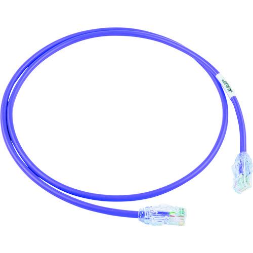 パンドウイット カテゴリ6A細径パッチコード 0.5m 紫 UTP28X0.5MVL