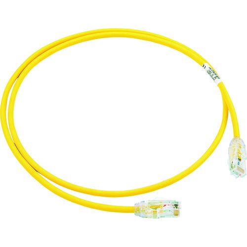 パンドウイット カテゴリ6A細径パッチコード 0.5m 黄 UTP28X0.5MYL