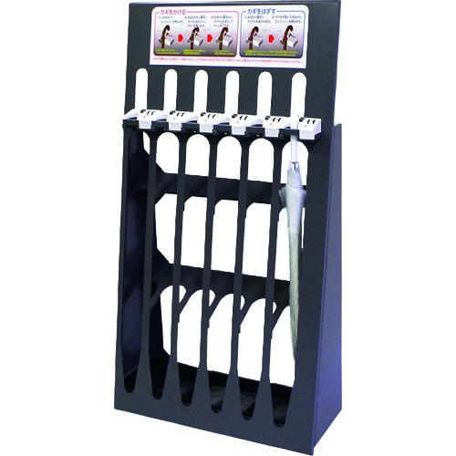 (送料別途)(直送品)ミヅシマ ダイヤル錠傘立てスリム 6本立 2340100