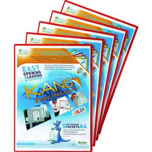 tarifold カング イージーロード マグネットタイプ A5 5枚入り レッド 194723