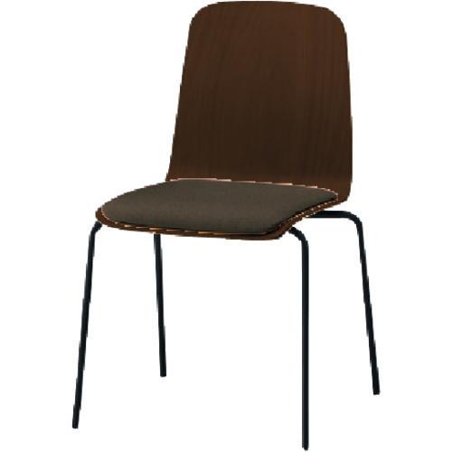 (送料別途)(直送品)イトーキ ノットワーク背座一体チェア座パッド付 背座ラスティックビーチD・脚サ...