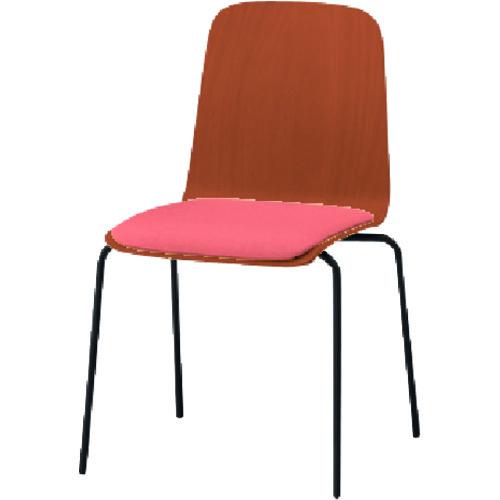 (送料別途)(直送品)イトーキ ノットワーク背座一体チェア座パッド付 背座ラスティックビーチM・脚サ...