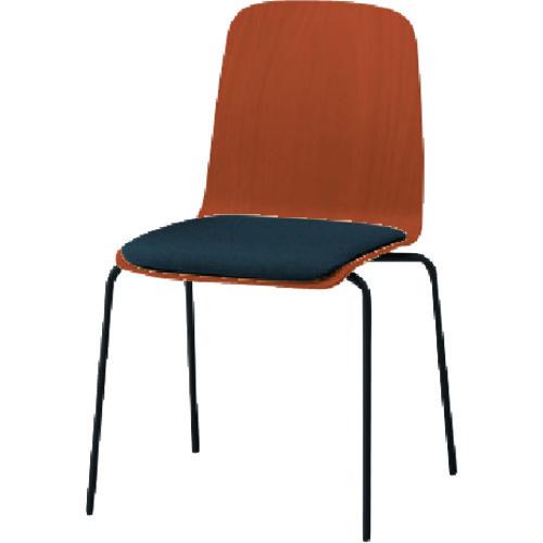 (送料別途)(直送品)イトーキ ノットワーク背座一体チェア座パッド付 背座ラスティックビーチM・脚サ...