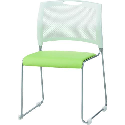 (送料別途)(直送品)TOKIO スタッキングチェア NSW-T10L レザー リーフグリーン NS...