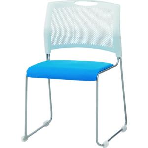 (直送品)TOKIO スタッキングチェア NSW-T10 クリアブルー