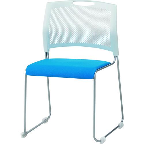 (送料別途)(直送品)TOKIO スタッキングチェア NSW-T10 クリアブルー NSW-T10-...