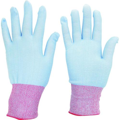 ミドリ安全 耐切創性手袋 カットガード182 ブルー 最薄手タイプ M CUT GUARD-182-...