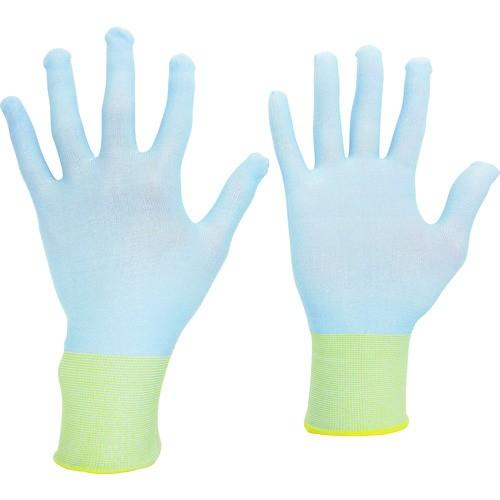 ミドリ安全 耐切創性手袋 カットガード182 ブルー 最薄手タイプ L CUT GUARD-182-...