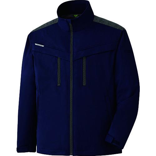 ミドリ安全 VERDEXCEL ストレッチ防寒ジャンパー VE2007 上 ネイビー SS VE20...