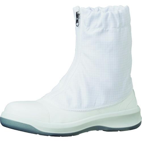 ミドリ安全 トウガード付 静電安全靴 GCR1200 フルCAP ハーフ ホワイト 23.5cm G...