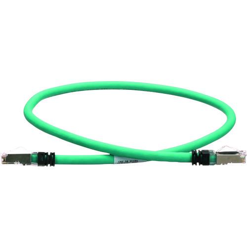 パンドウイット CAT5E 高ノイズ対応産業用LANケーブル 緑青 3m ISTPHCH3MTL