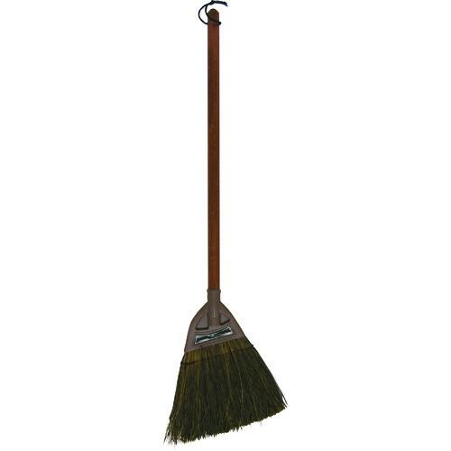 日本クリンテック 技ホーキ 赤シダ 短柄 木柄 192345