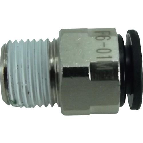 チヨダ ファイブメイルコネクタ 6mm・R1/8 F6-01M