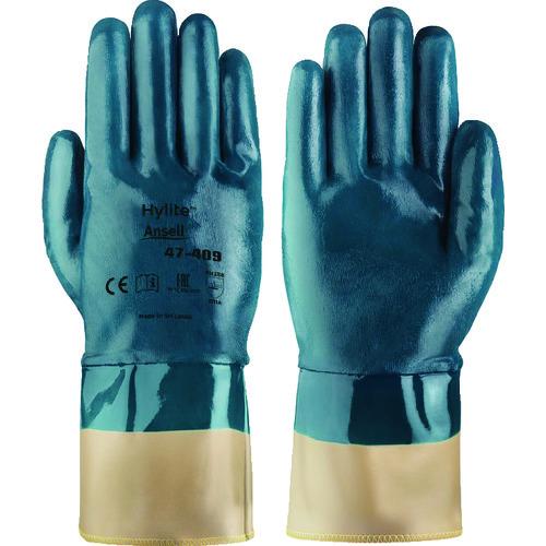 アンセル ニトリルコーティング手袋 アクティブアーマーハイライト 47-409 Sサイズ 47-40...