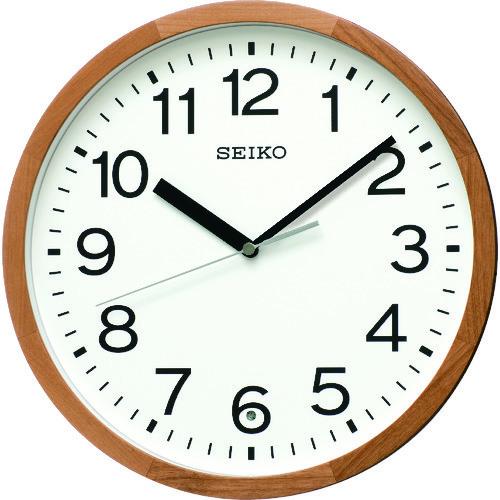 SEIKO 電波掛時計 “KX249B” 天然木枠 KX249B