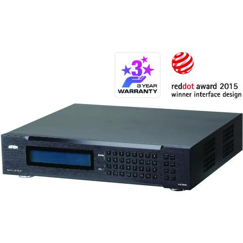 (送料別途)(直送品)ATEN 16入力16出力HDMIマトリックススイッチャー(スケーラー搭載、ビ...