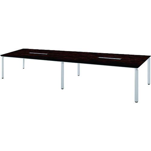 (送料別途)(直送品)ナイキ 会議用テーブル(配線機能付) WK36125H-SVWN