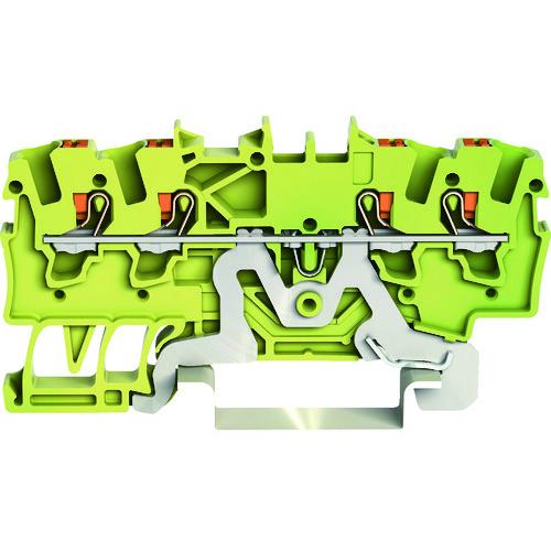 WAGO プッシュボタンソウサタイプスプリングシキアースタンシダイ2201シリーズ4センシキヨウ 2...