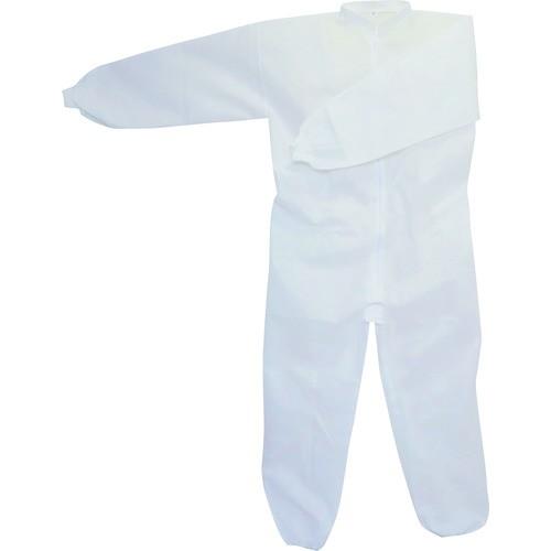 川西 不織布つなぎ服スタンドカラータイプ3Lサイズ 7024-3L