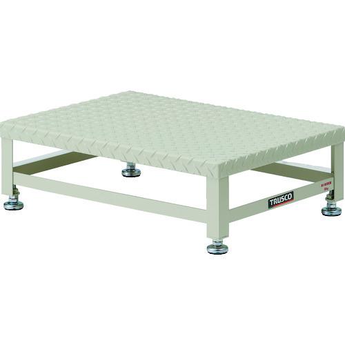 (送料別途)(直送品)TRUSCO ローハイシステムステップ スチール製 550x400XH180〜...