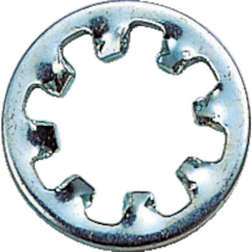 TRUSCO 内歯ワッシャー 三価白 M5 180個入 B85-0005