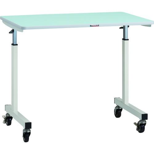 (直送品)TRUSCO ラチェット式高さ調節作業台 900X600X700-1000 キャスター付 ...