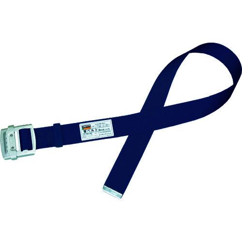 TRUSCO 胴ベルト用替ベルト 幅50mmX長さ1200mm ブラック アルミ製スライドバックル付...