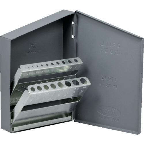 ヒューイット ドリルケース 1.0~10.0mm /(0.5とび)【19本収納】 11100