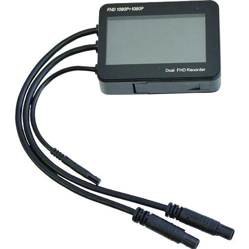 サンコー オンボードカメラにもなる「バイク用フルHD前後ドライブレコーダー」 MTSGYUT8