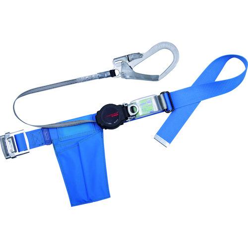 ツヨロン 胴ベルト型墜落制止用器具 ワンハンドリトラ 青 Mサイズ TB-ORN-599-BL4-M...