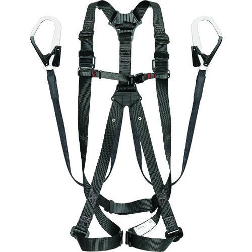 タジマ ハーネスGS 平ロープ ダブルL1セット 黒 Mサイズ A1GSMFR-WL1BK