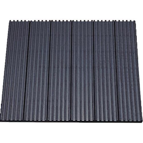 TRUSCO 防振パット シートタイプ 300×300 厚み20mm 天然ゴム OH-20