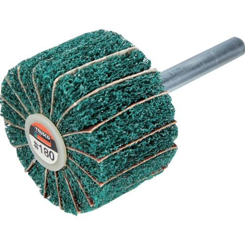 TRUSCO ナイロンミックスホイール 外径40X厚25X軸6 180♯ 5個入 FM4025-18...