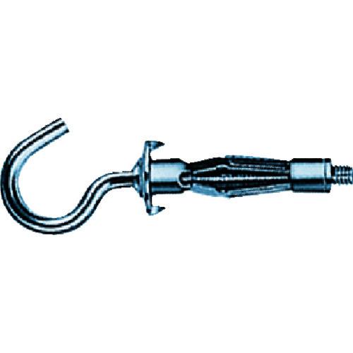 TRUSCO ボードファスナー C型フック スチール M4X36 8本入 (中空壁用アンカー/はさみ...