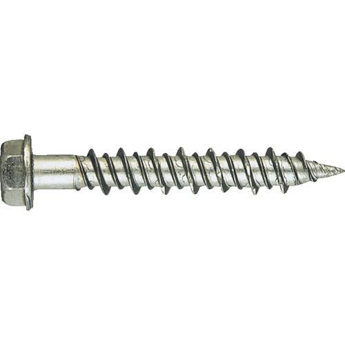 TRUSCO Pレスアンカー 六角頭 スチール 6X35 12本入 (コンクリート・ブロック・木材用...