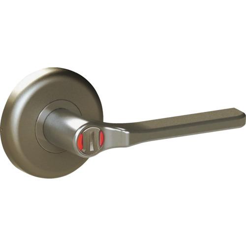 (送料別途)(直送品)ヒナカS/S かんたん取替レバーハンドル 丸座表示錠 ブロンズ 308-W-B...