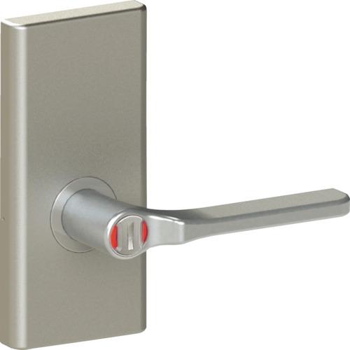 (送料別途)(直送品)ヒナカS/S かんたん取替レバーハンドル 長座表示錠 シルバー 358-W-S...