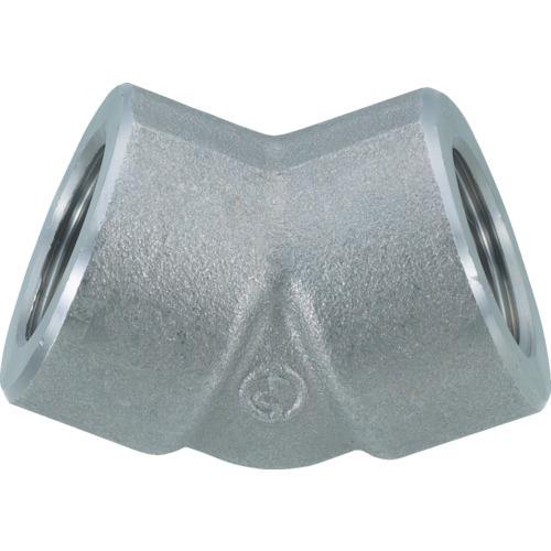 フジトク 45°高圧エルボ 45E 20A 炭素鋼 ねじ込み 45E-PT-20A