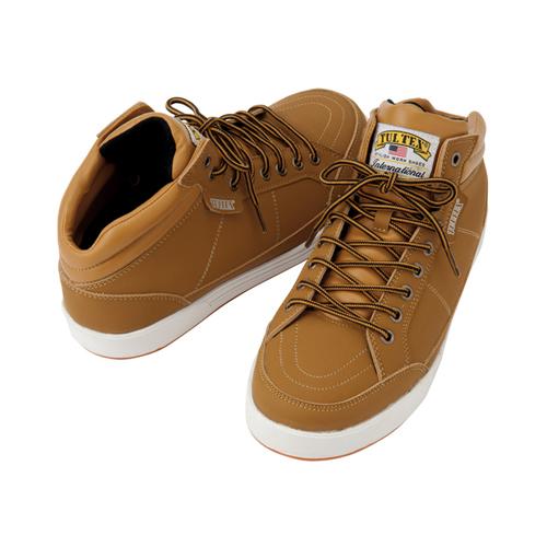 セーフティシューズミドルカット キャメル 27.0cm AZ-51633-012-27.0 アイトス...