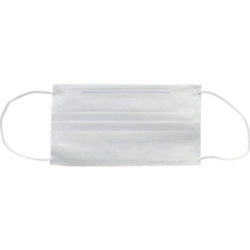 TRUSCO 作業用マスク(耳掛けタイプ)2層 (100枚入) TEM2L-100