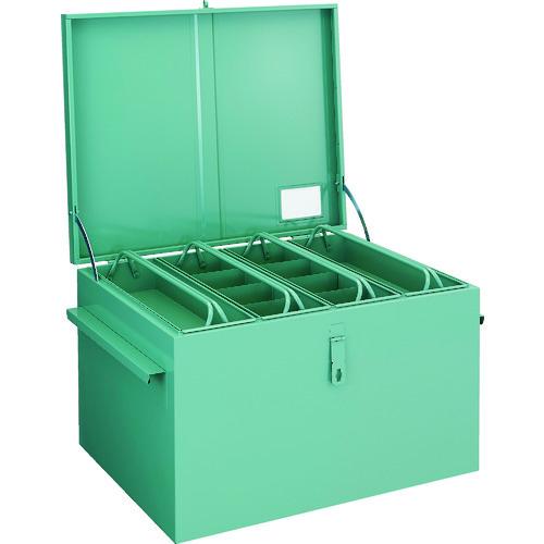 (送料別途)(直送品)TRUSCO 大型車載用工具箱 中皿付 914X750X590 F-1000