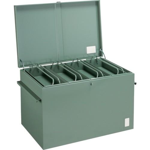 (送料別途)(直送品)TRUSCO 大型車載用工具箱 中皿付 900X600X600 F-960