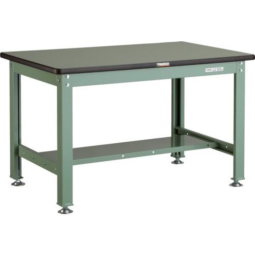 (直送品)TRUSCO RHW型作業台 900X600XH740 緑 RHW-0960:GN