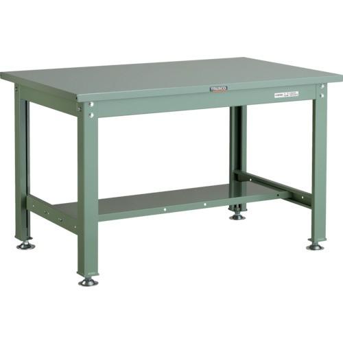 (直送品)TRUSCO SHW型作業台 900X750XH740 緑 SHW-0975:GN