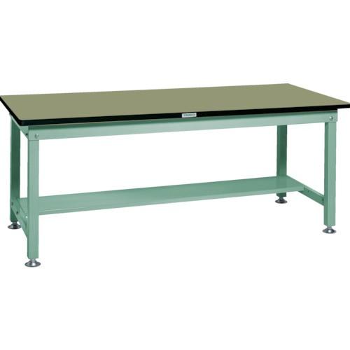 (直送品)TRUSCO RHW型作業台 1800X750XH740 緑 RHW-1800:GN