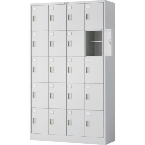 (送料別途)(直送品)TRUSCO TZ型防錆強化20人用シューズロッカー ホワイト TZWS45T...